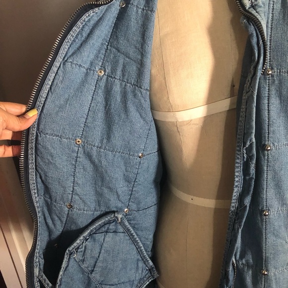 Free people dolman denim jacket - Picture 8 of 9